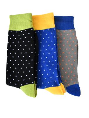 Jolly Dots Socks Black Size 41-44 | Escapade Fashion