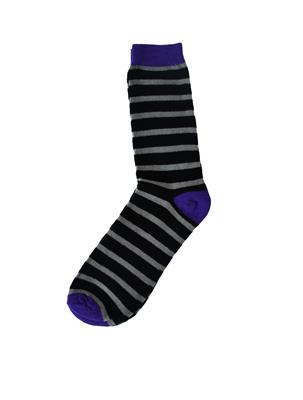 Stylish Line Socks Black Size 41-44 | Escapade Fashion